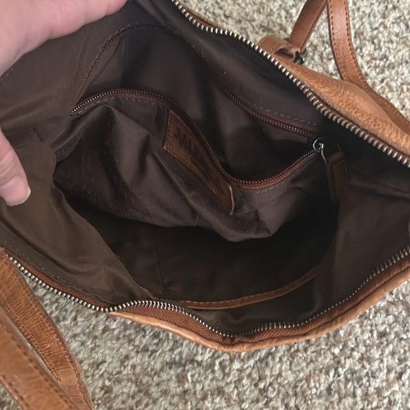 Vilenca Holland genuine leather woven purse - Picture 4 of 9